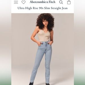 The 90s Slim Straight
Ultra High Rise